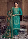 Kala Print Viscose Pashmina Designer Salwar Suits Catalog